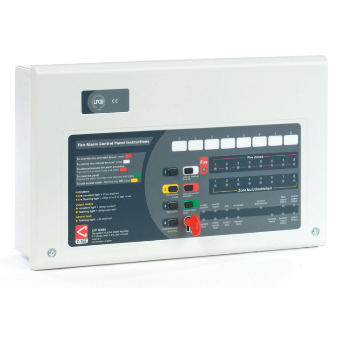 Longtek conventional fire alarm control panel