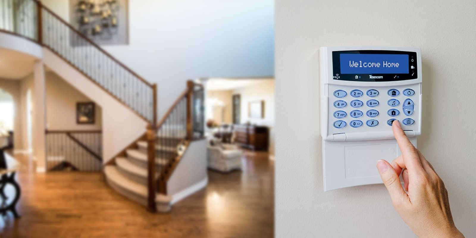 Intruder alarm systems for homes and businesses across England